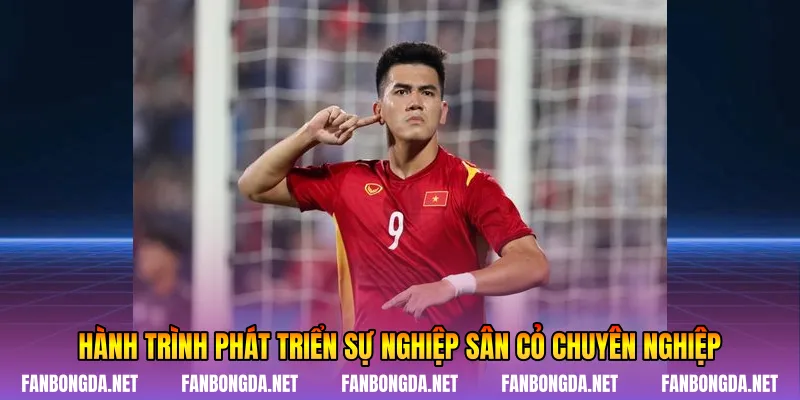 Hành trình phát triển sự nghiệp sân cỏ chuyên nghiệp