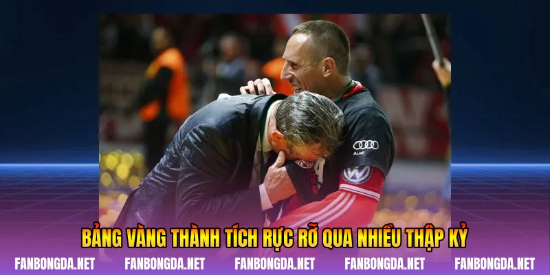Bảng vàng thành tích rực rỡ qua nhiều thập kỷ