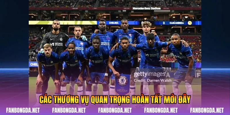 Các thương vụ quan trọng hoàn tất mới đây