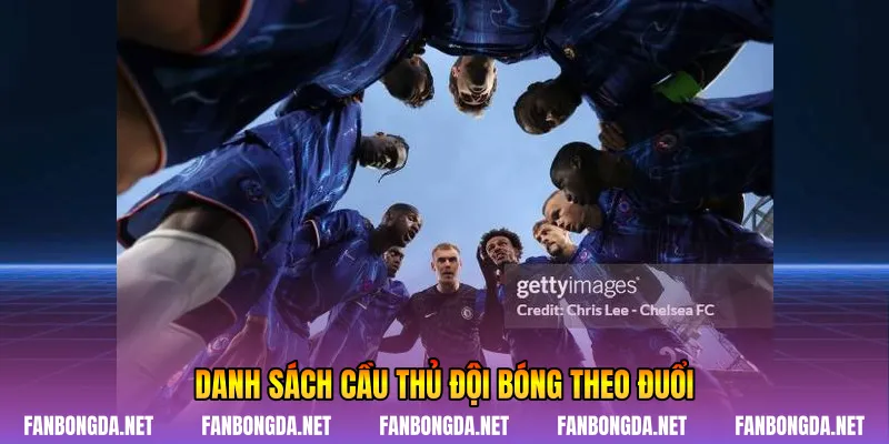 Danh sách cầu thủ đội bóng theo đuổi