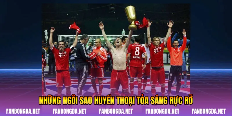 Những ngôi sao huyền thoại tỏa sáng rực rỡ